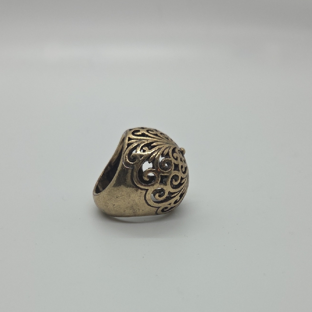 Lucky Brand Gold Filigree Ring